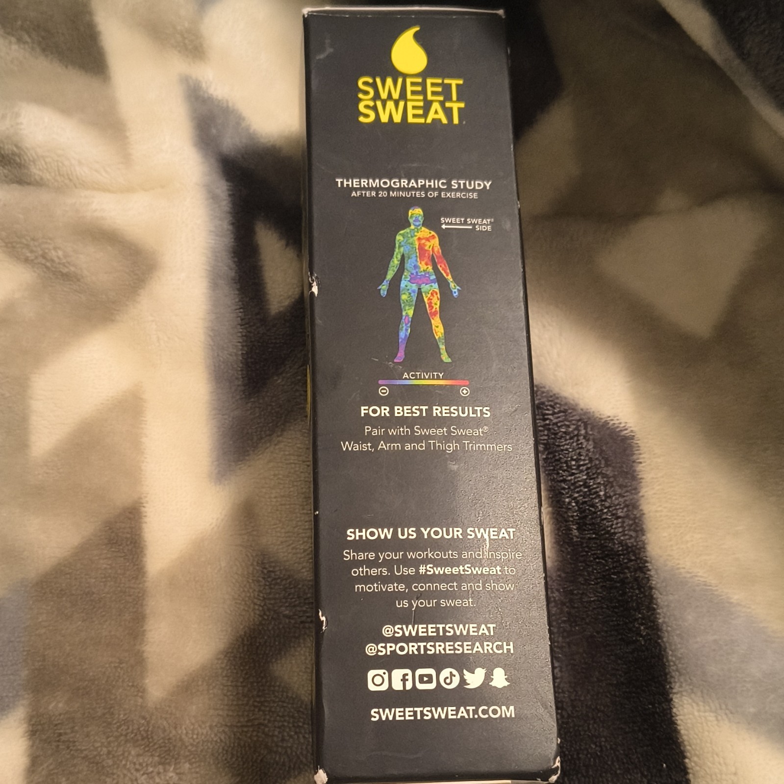 Sweet Sweat Workout Enhancer Stick 0.2 fl oz Fresh Clean Scent Pre-Workout