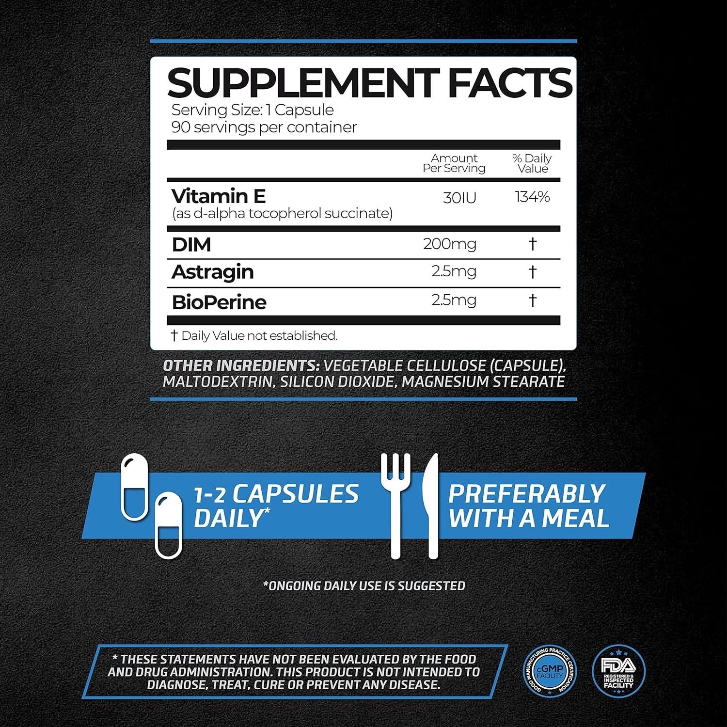 PrimeGENIX DIM3X Diindolylmethane (DIM), Helps Control Estrogen, Fitness Booster