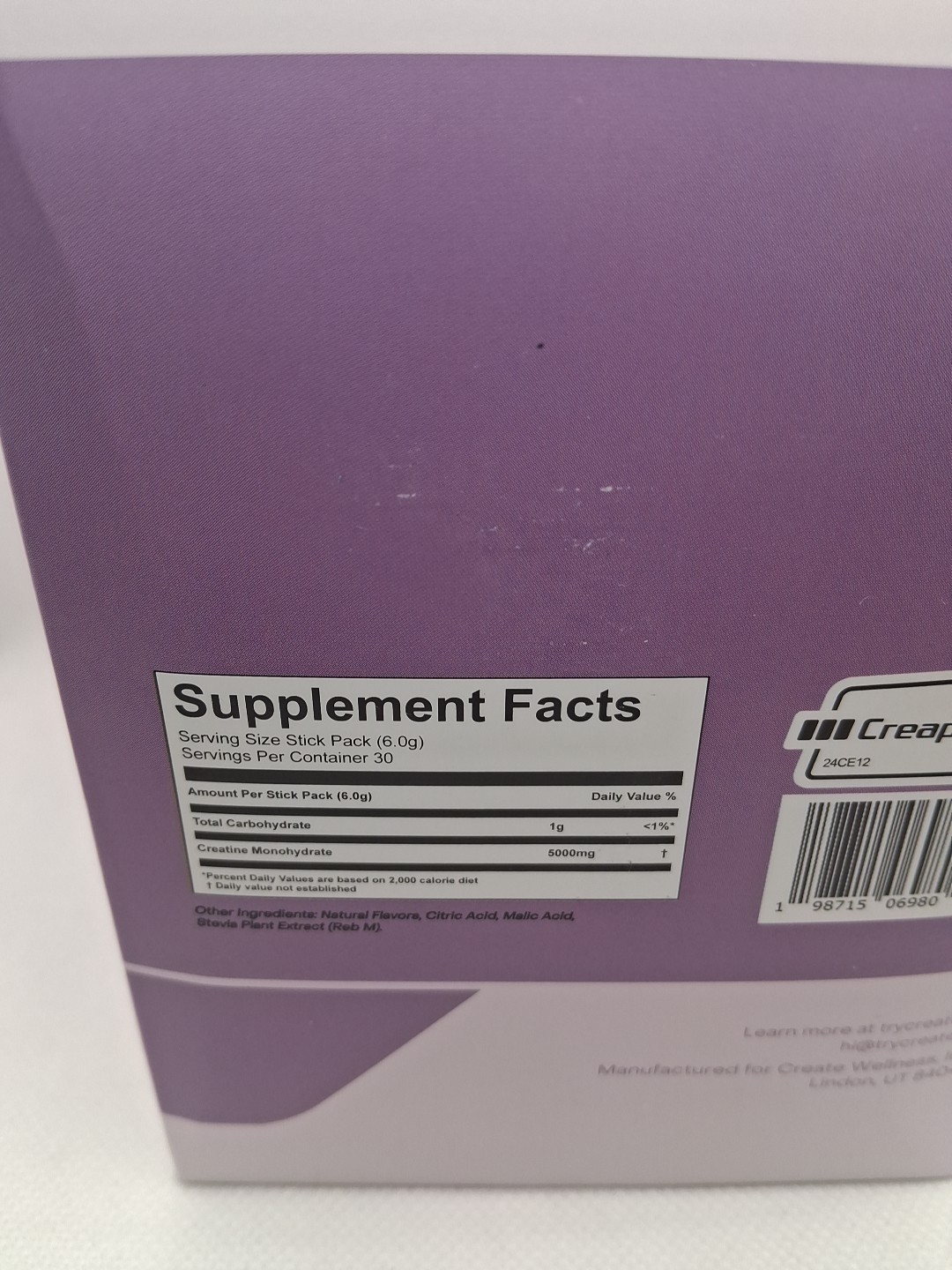 Creatine Mixed Berry – Create Creatine Monohydrate Powder Getting 2 Exp 8/27