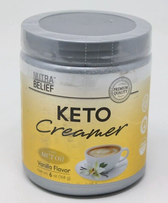 KETO Creamerㅣ7oz Powder | MCT oilㅣKeto DietㅣCoffee CreamerㅣVanilla