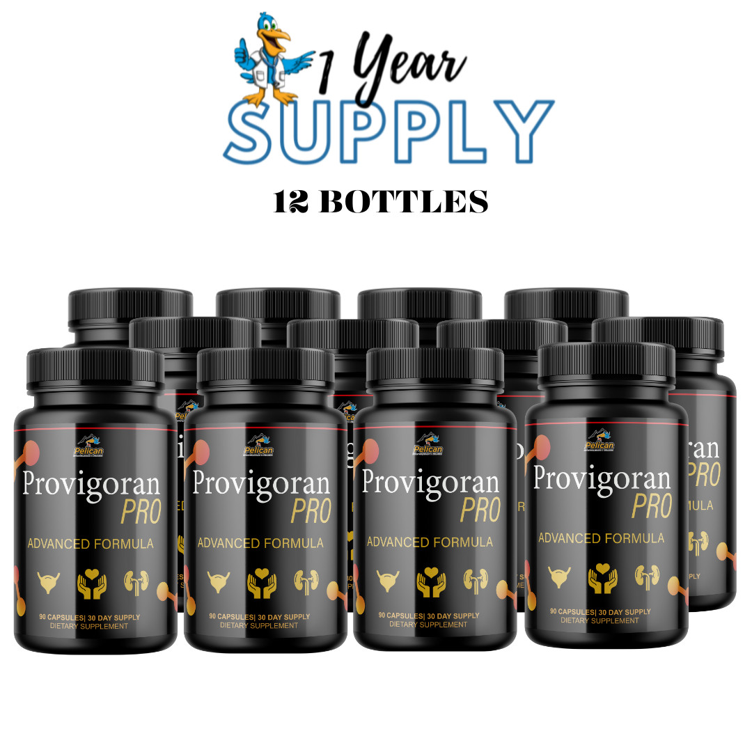 Provigoran Pro- Bodybuilding & Men’s Health Support- 12 Bottles- 1080 Capsules