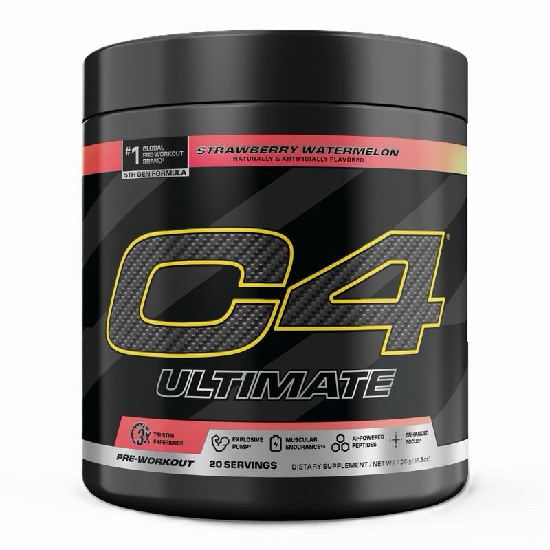 Cellucor C4 Ultimate Extreme Pre-Workout Energy Supplement Strawberry Watermelon