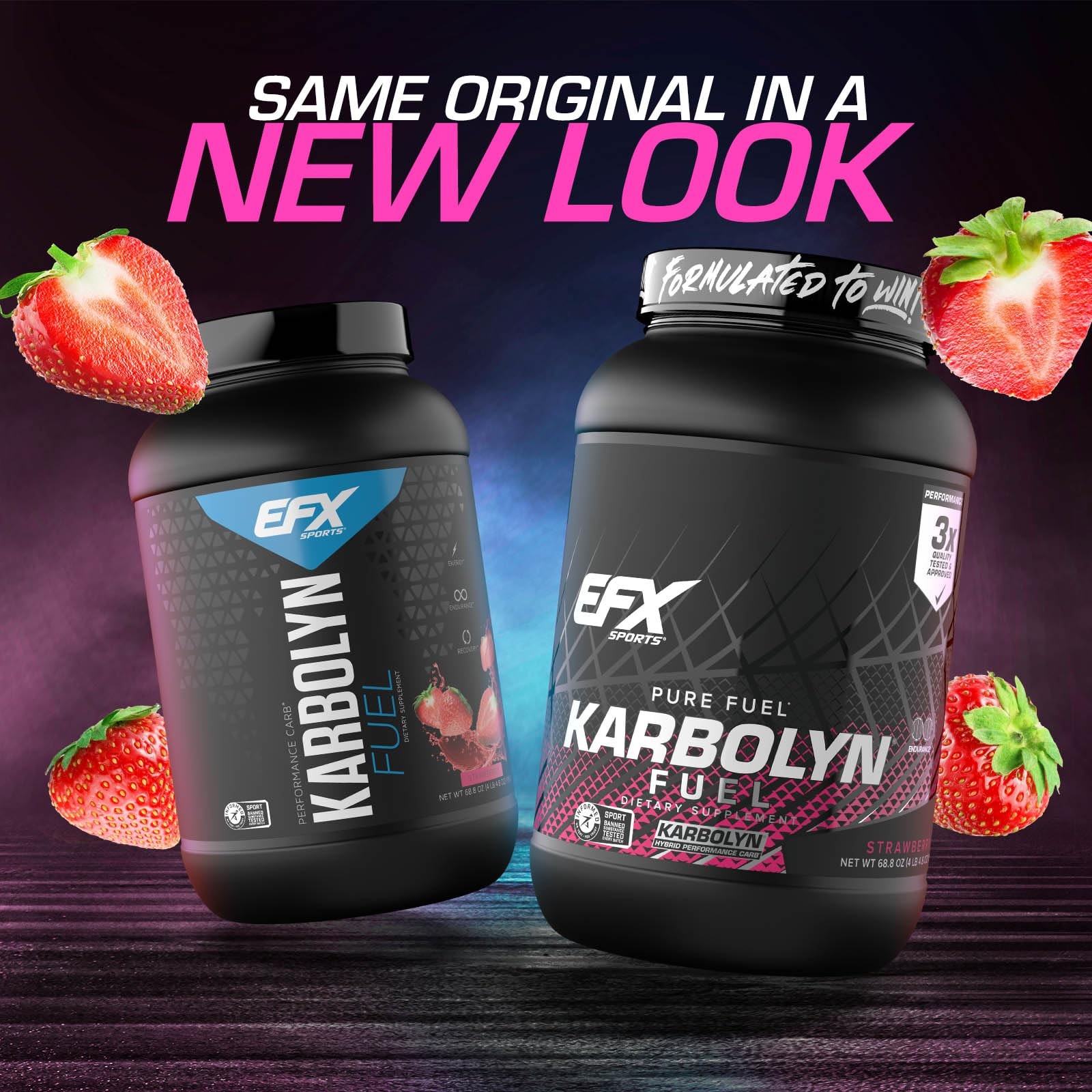 EFX Sports Karbolyn Fuel | FastAbsorbing Carbohydrate Powder | Carb Load, Sus…