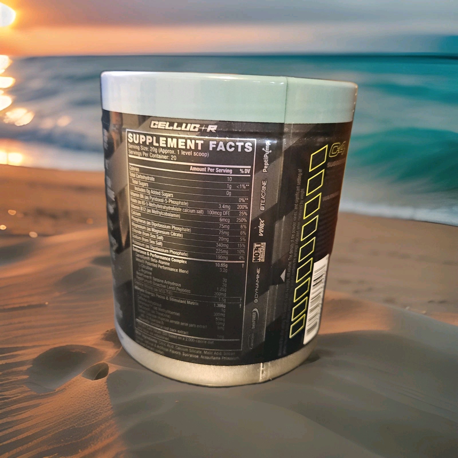 C4-ULTIMATE-PRE WORKOUT-FROZEN BOMBSICLE-20 SERVINGS-NEW/SEALED