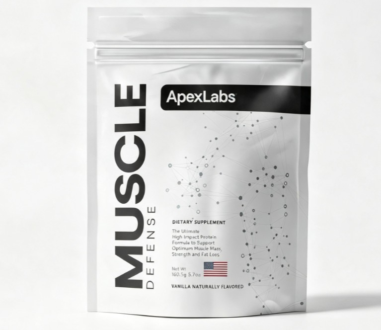 Apex Labs Muscle Defense Vanilla 8.57 oz each 1-5 Pack | Dietary Supplement USA