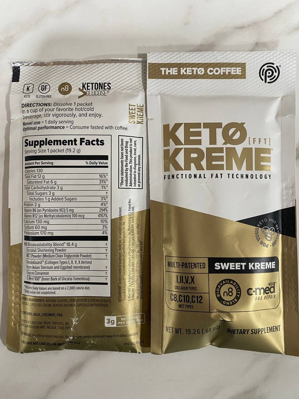 🔥K1 Ketones BUY ONE PACK no minimum NAT Pruvit Ketone Keto K_1 K-1🔥