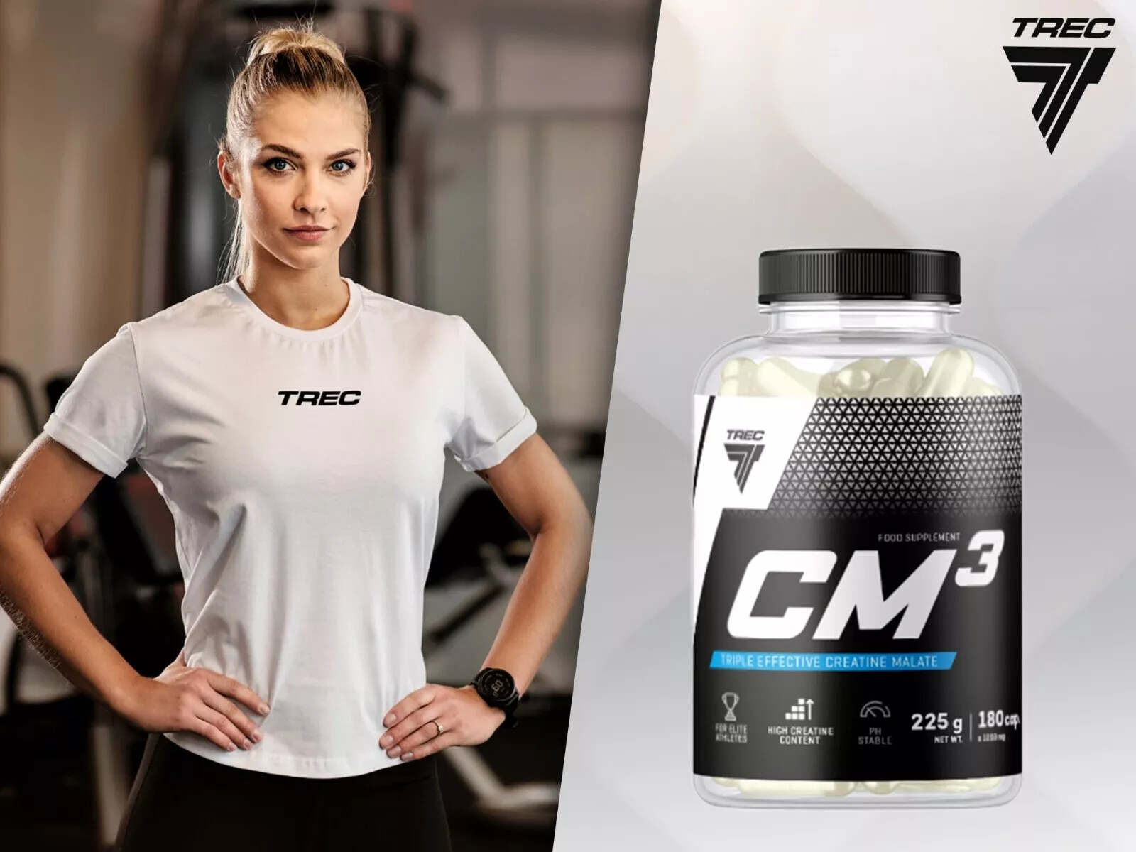 CM3 Tri-Creatine Malate Muscle Growth Anabolic Bodybuilding Pills Pre Workout