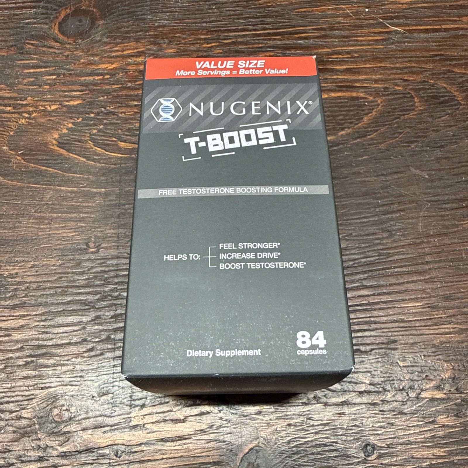 Nugenix ~ T-BOOST Free Test Boosting Formula ~ 84 Capsules ~ Exp 12/27 🔥NEW🔥