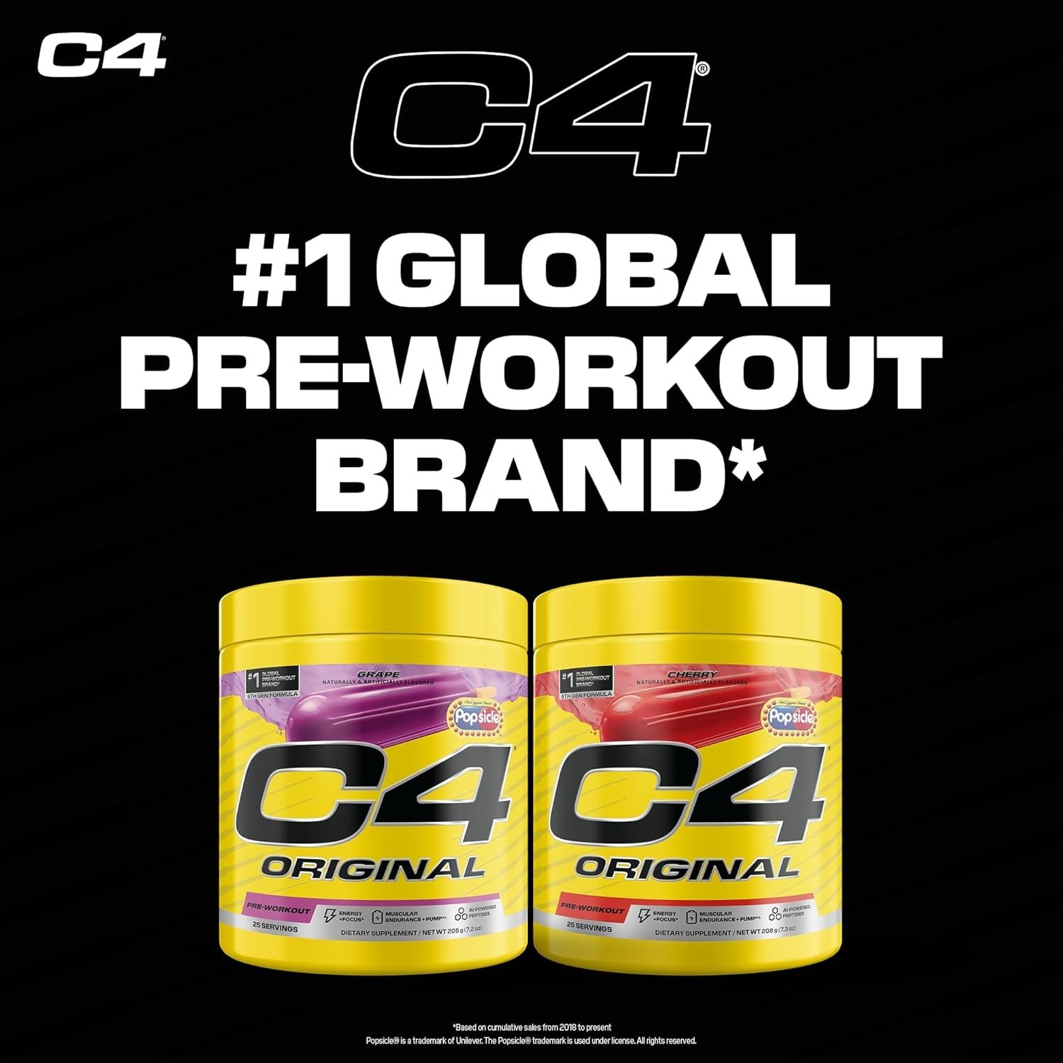 Maximize Performance with C4 Pre Workout – 200mg Caffeine, 25 Servings