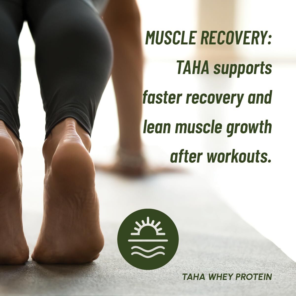 Taha Health & Nutrition Natural Unflavored Whey Protein Concentrate Powder 25…