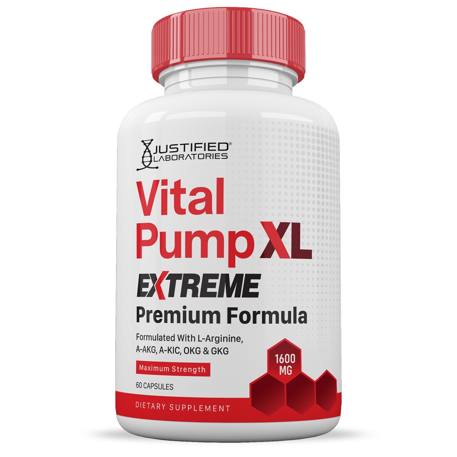 Vital Pump XL Extreme 1600MG For Men Premium Formula Supplement Pills 10 Pack