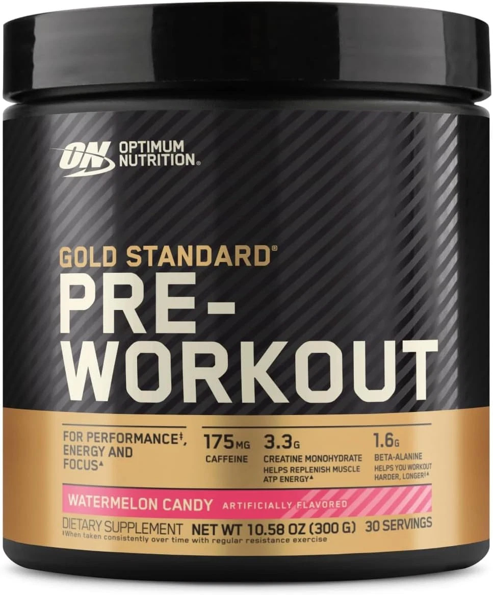 Gold Standard Pre-Workout, Vitamin D for Immune Support, with Creatine, Beta-Ala