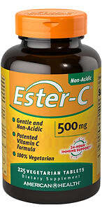 American Health – Ester-C 500 mg 225 Vegetarian Tablets