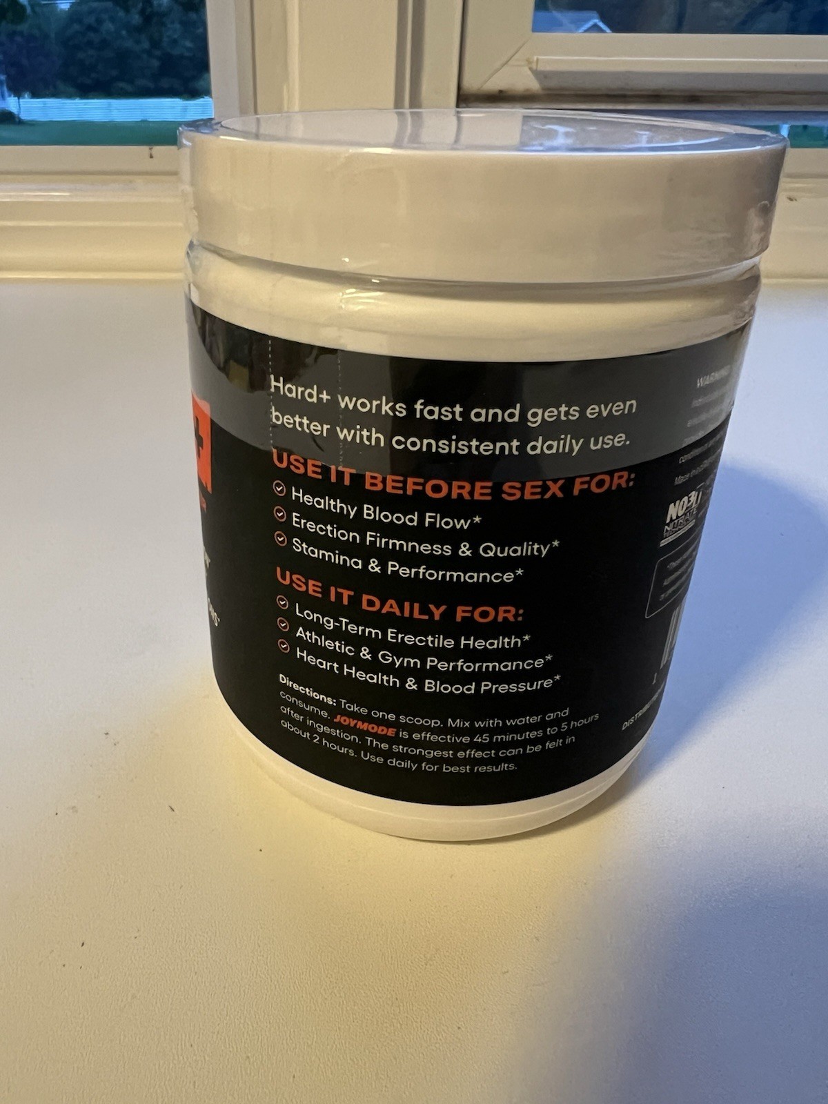 JOYMODE HARD+ Nitric Oxide Booster Powder Stamina & Endurance 270g No Gluten