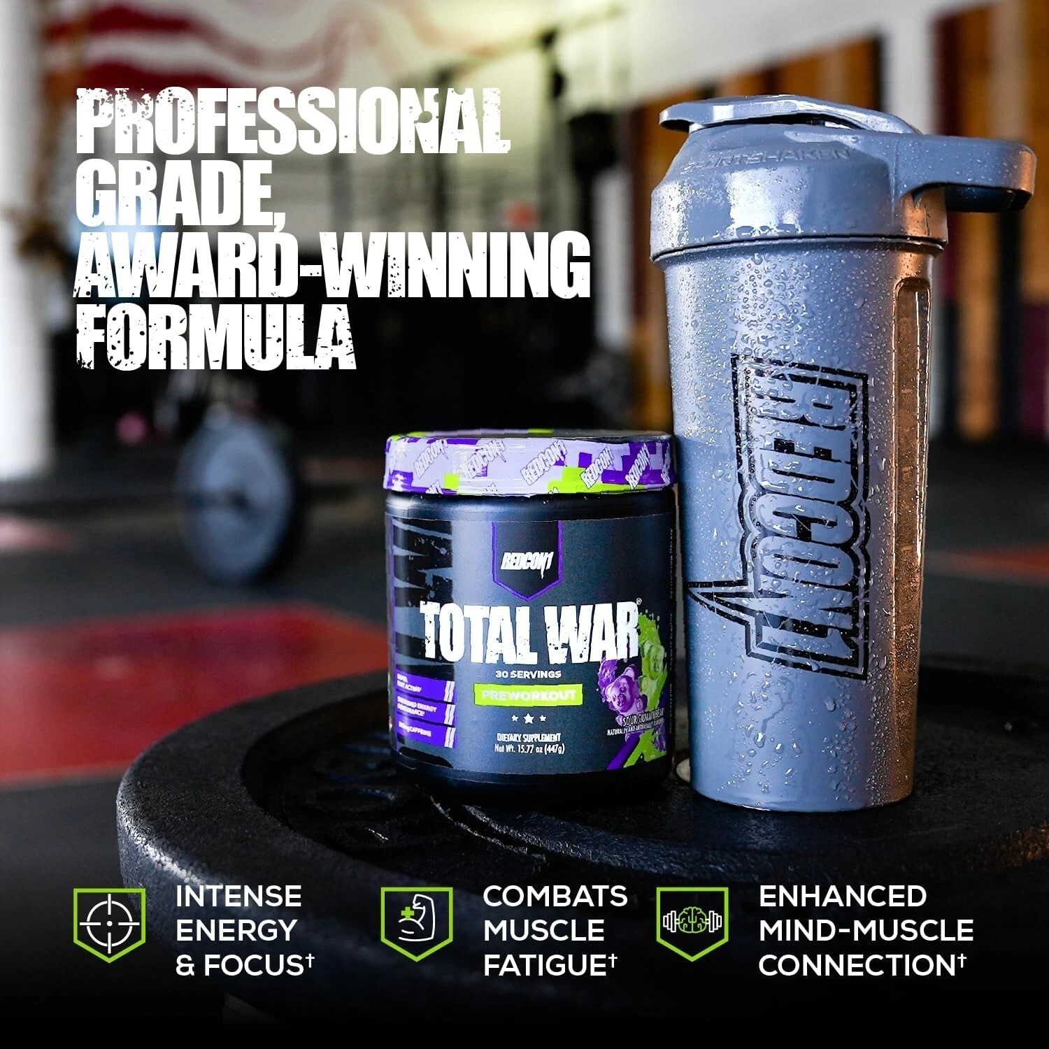 Grape Total War Pre Workout – Performance Booster with Beta Alanine & Citrulline