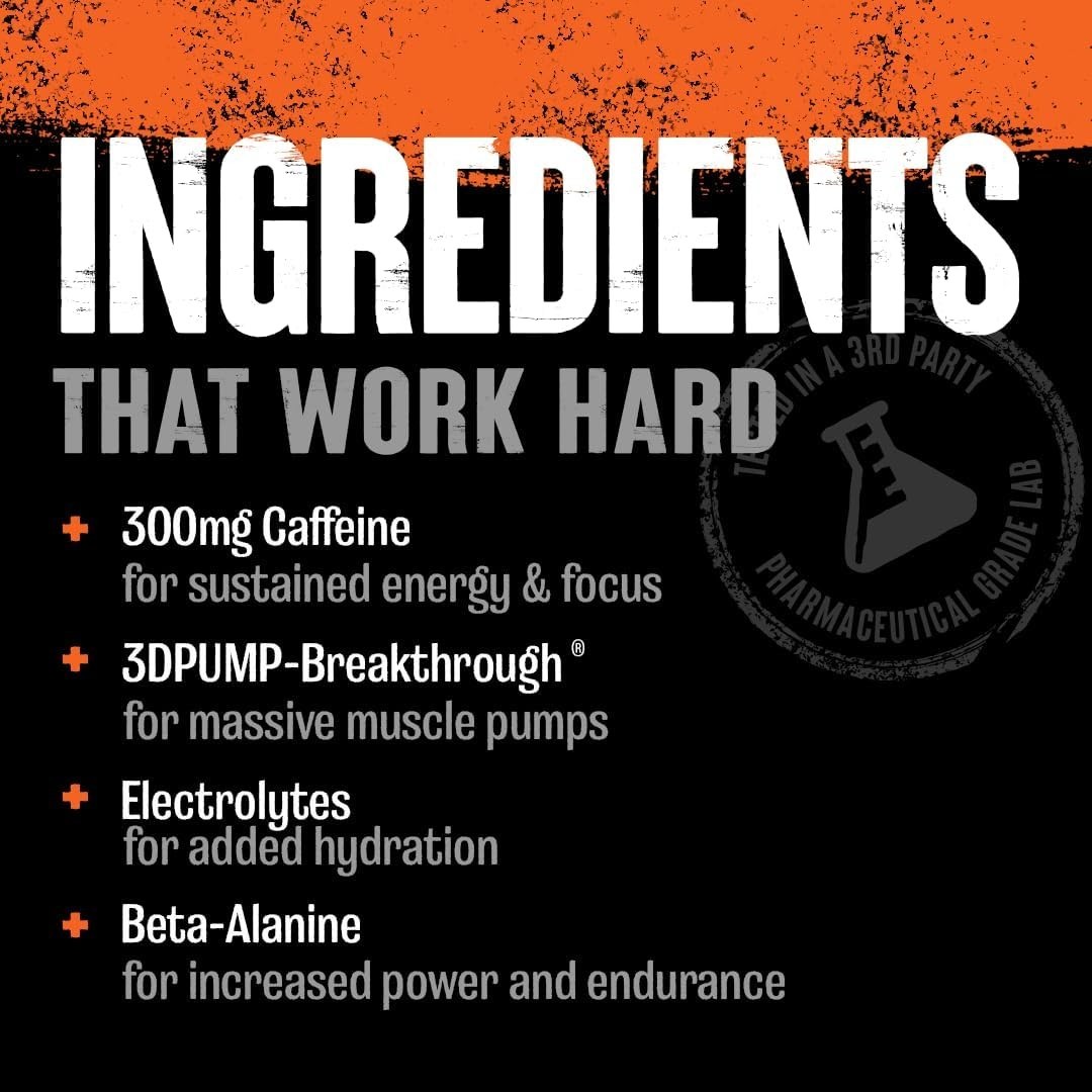 Animal Primal Pre Workout Powder Hydration Energy Focus Endurance Beta Alanine