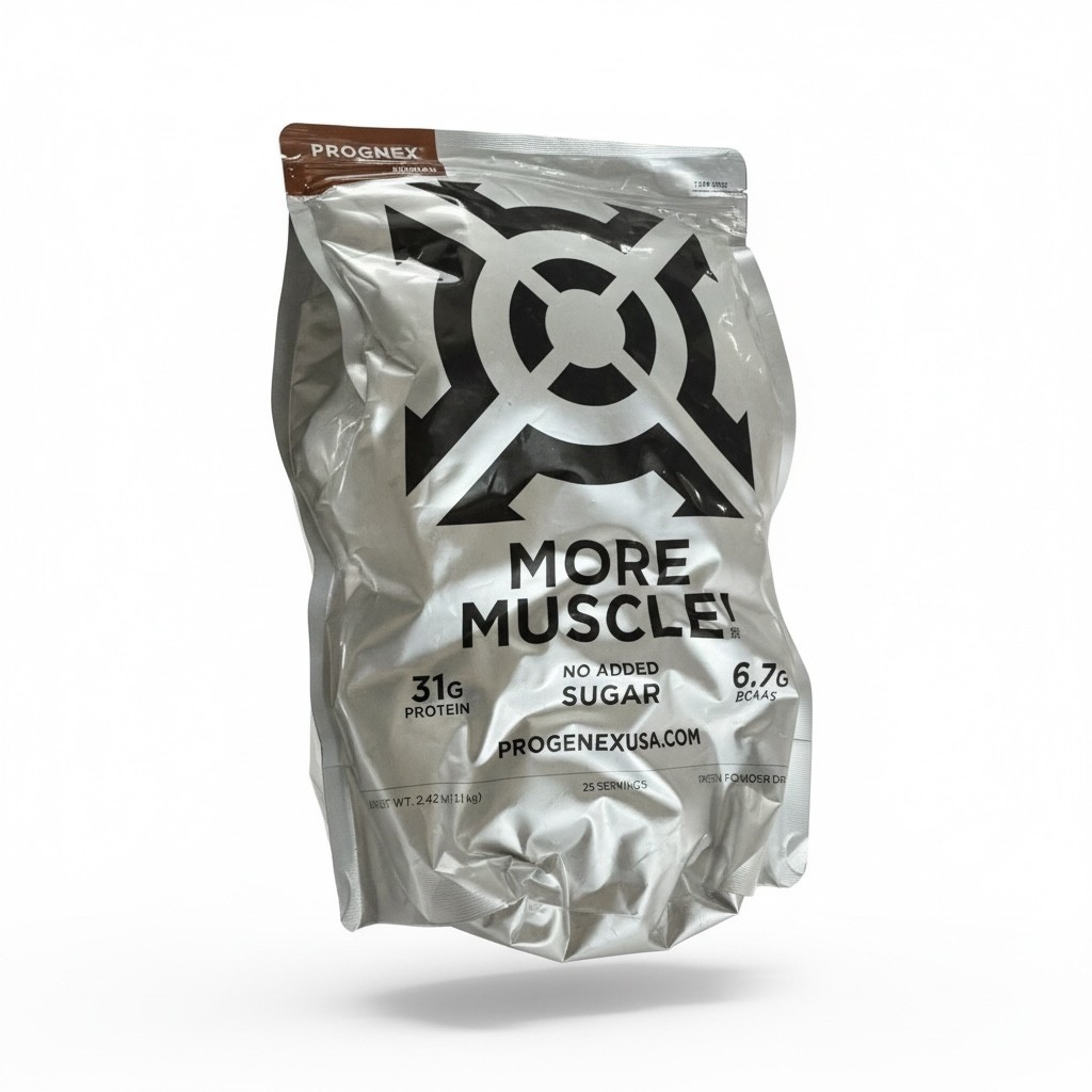 MORE Muscle Dietary Supplement 25 SERVINGS 31G PROTEIN/SERVING NO SUGAR ADDED