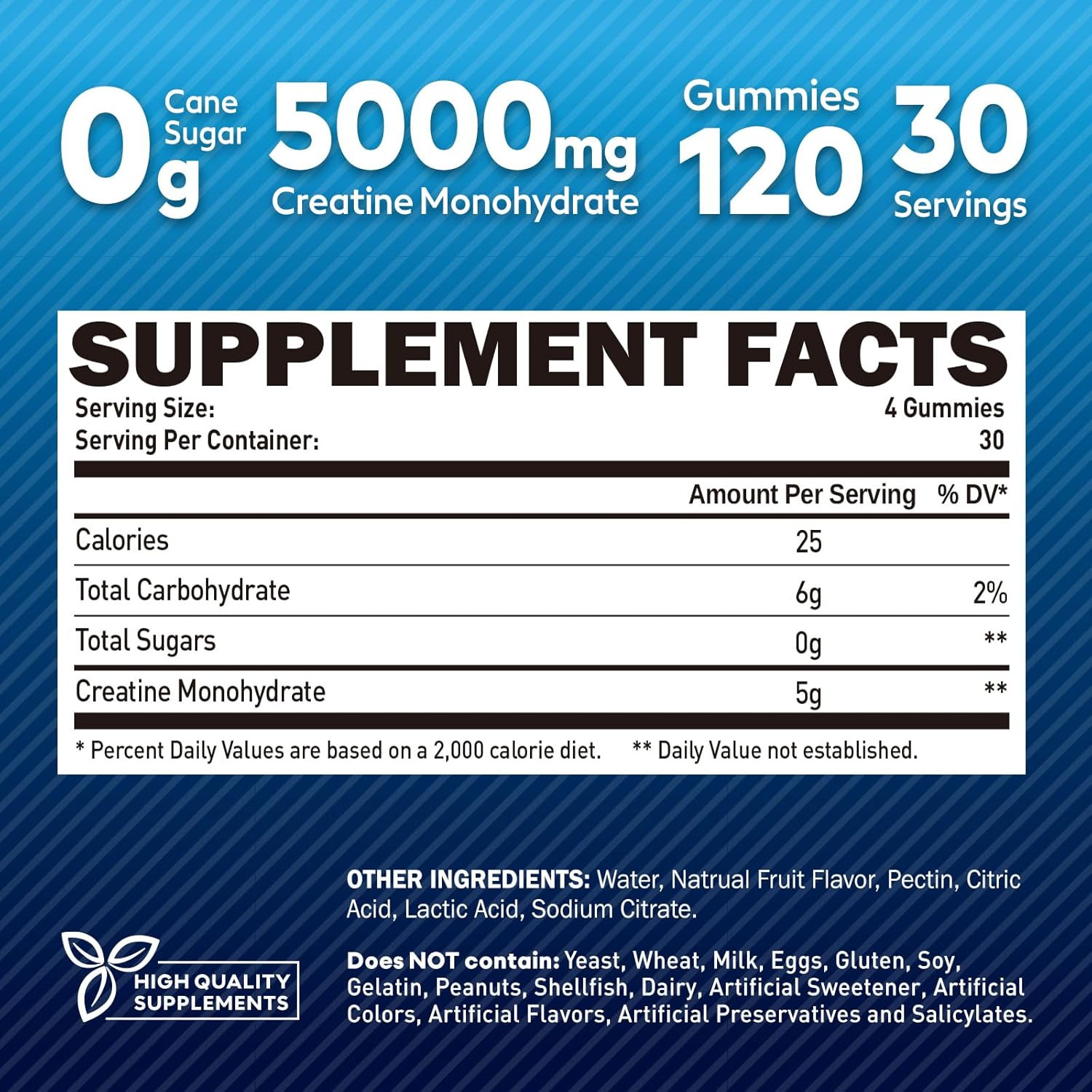 Creatine Monohydrate Gummies for Men, Creatine Monohydrate 5G Chewables for M…