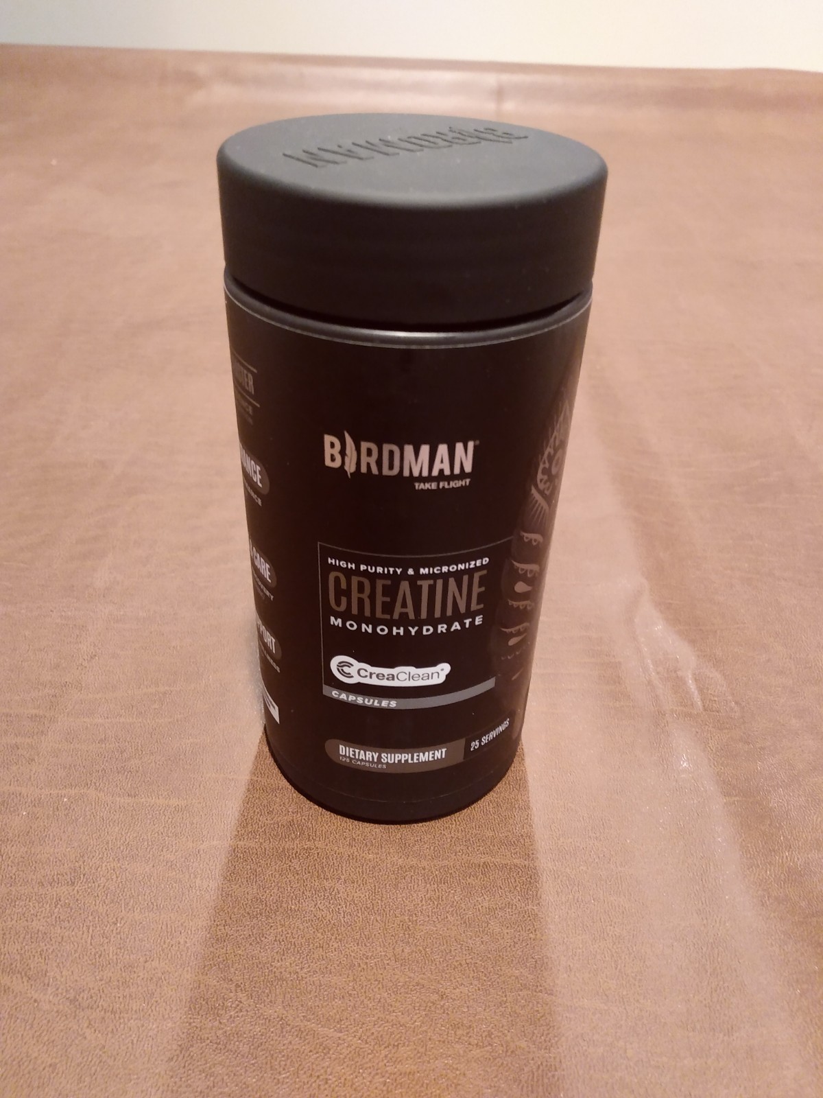 Birdman Creatine Monohydrate 125 Capsules Brand NEW