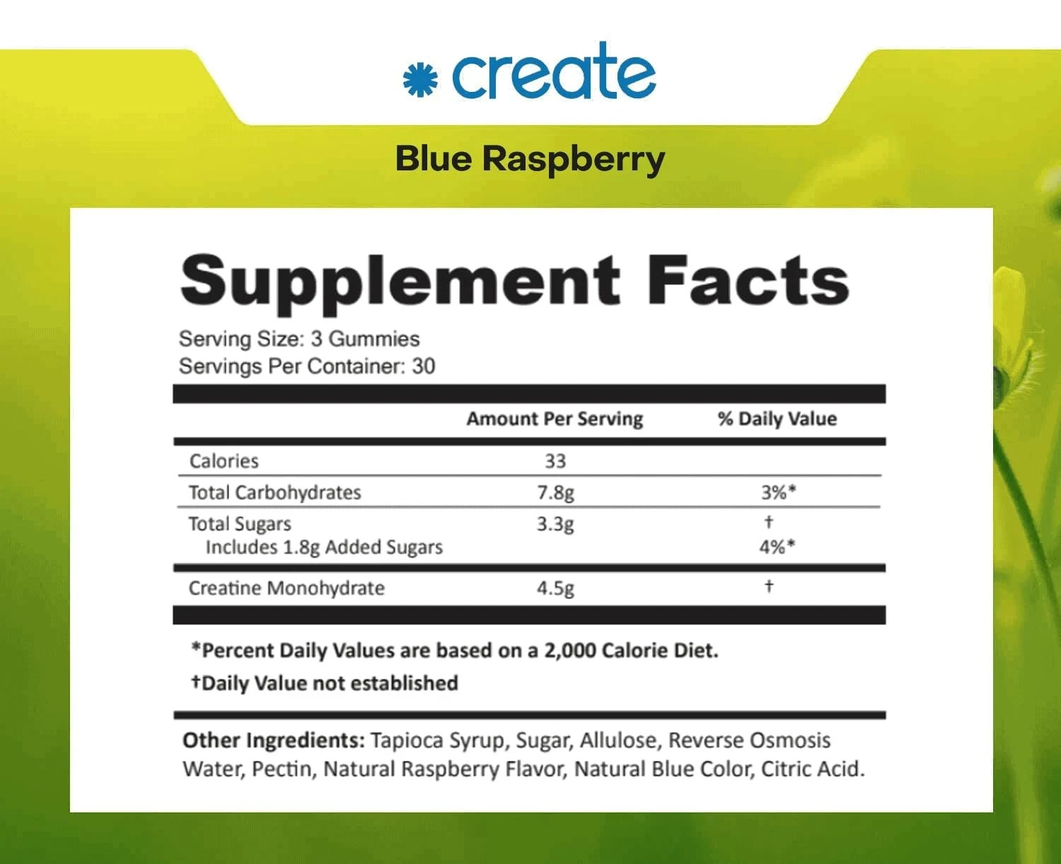 Create Creatine Monohydrate Gummies for Men & Women Boost Focus Strength and …