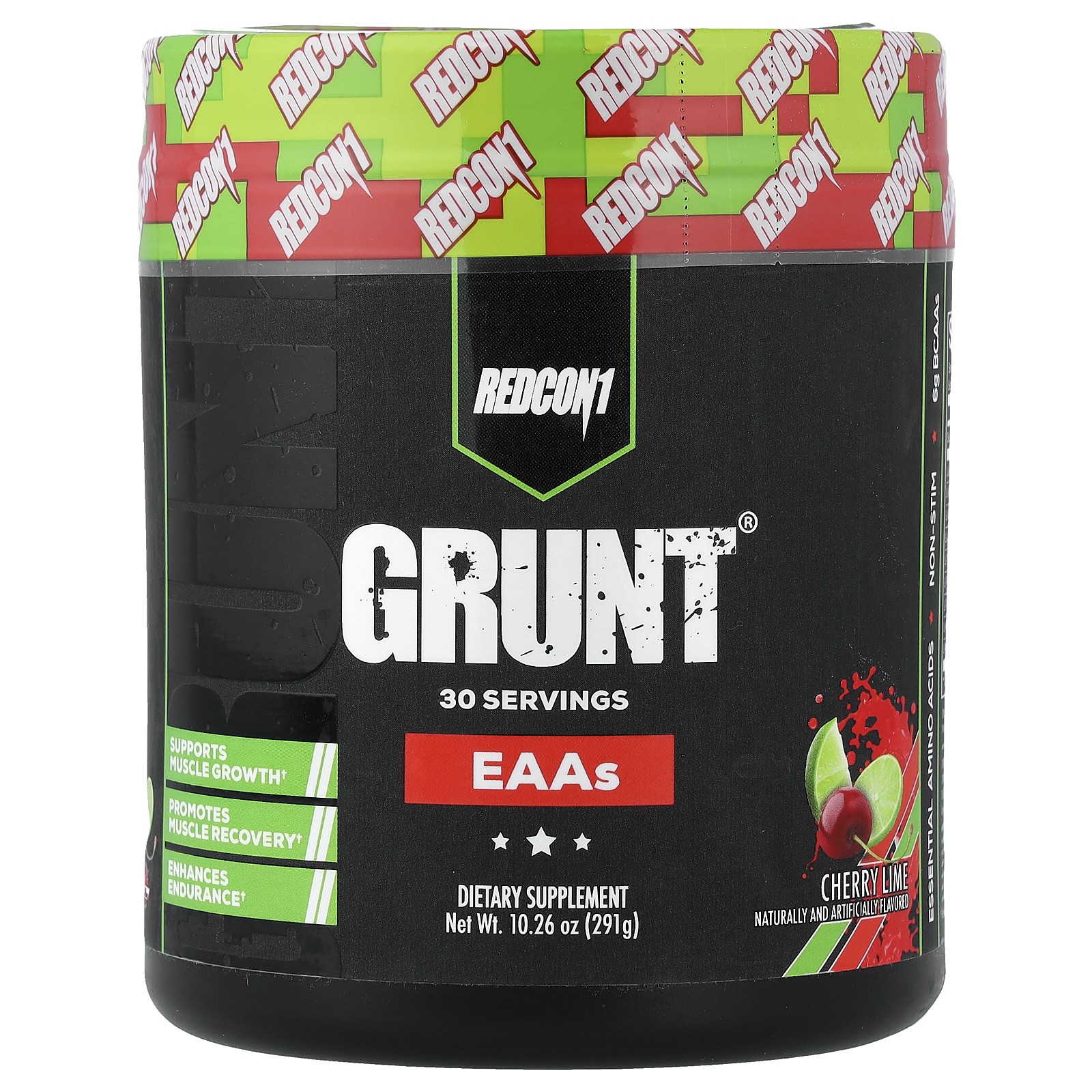 Grunt®, EAAs, Cherry Lime, 10.26 oz (291 g)