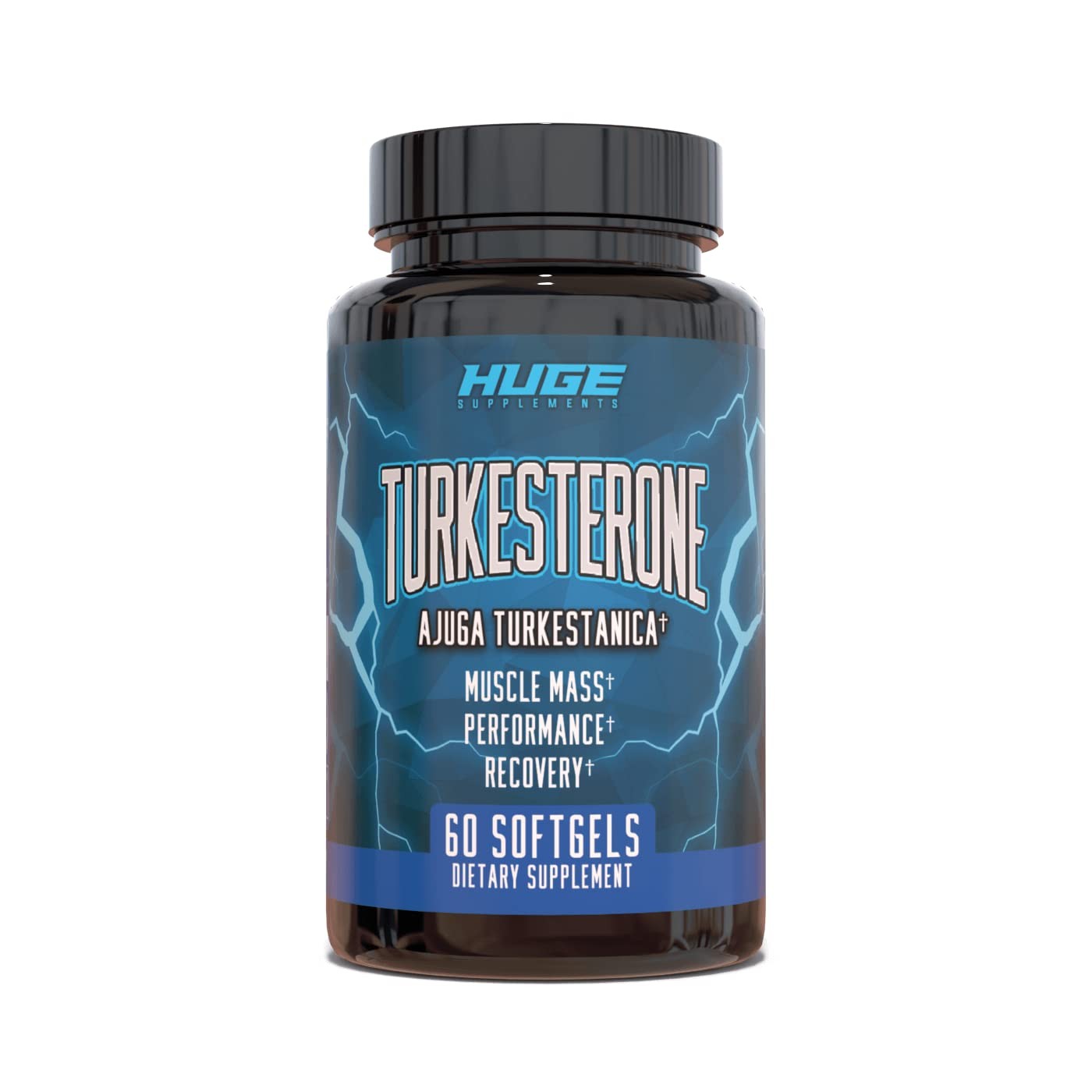 Turkesterone Supplement 500mg Ajuga Turkestanica Extract, Improve Lean Muscle…