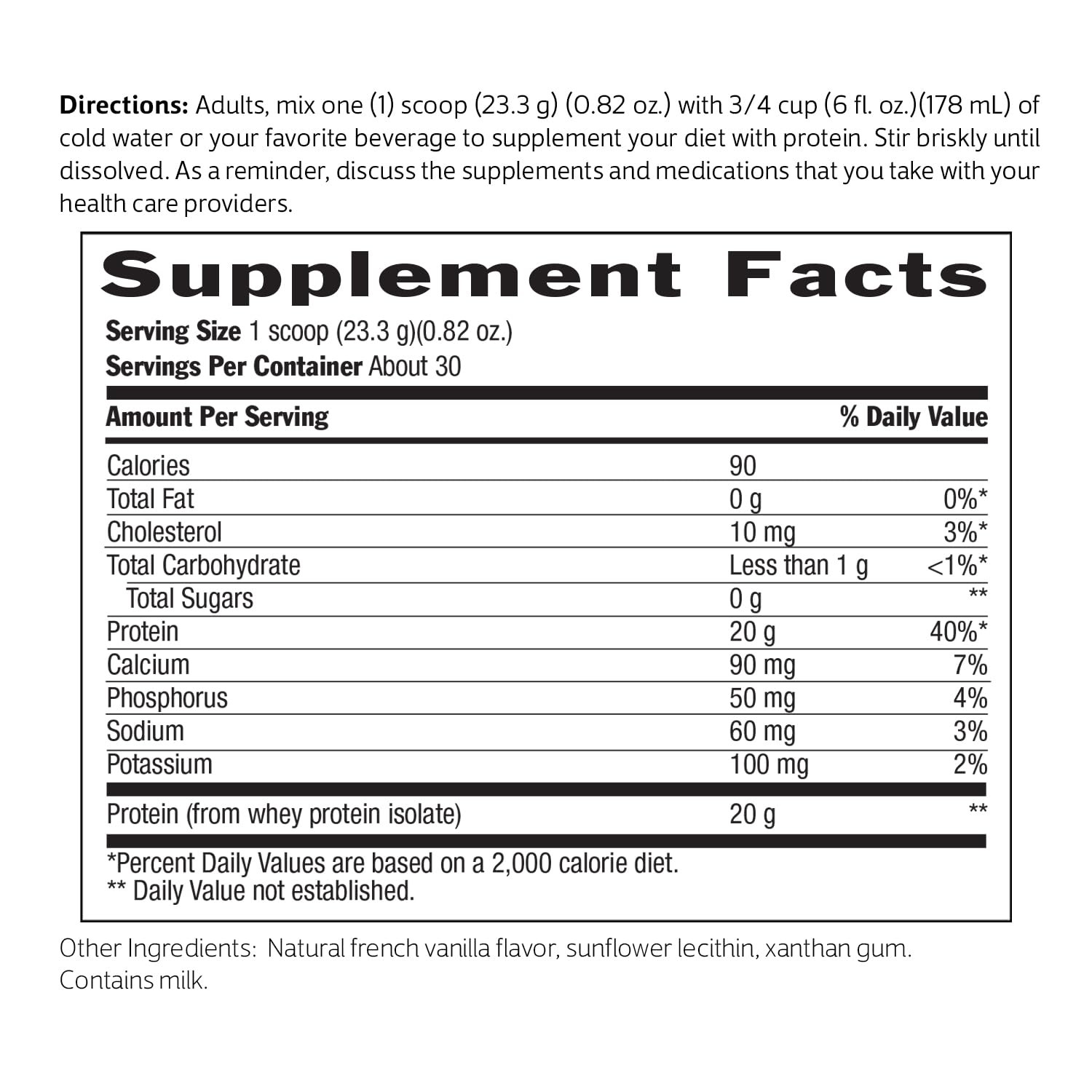 Biochem 100% Whey Isolate Protein Powder Grass Fed, Low Carb, KetoFriendly, …