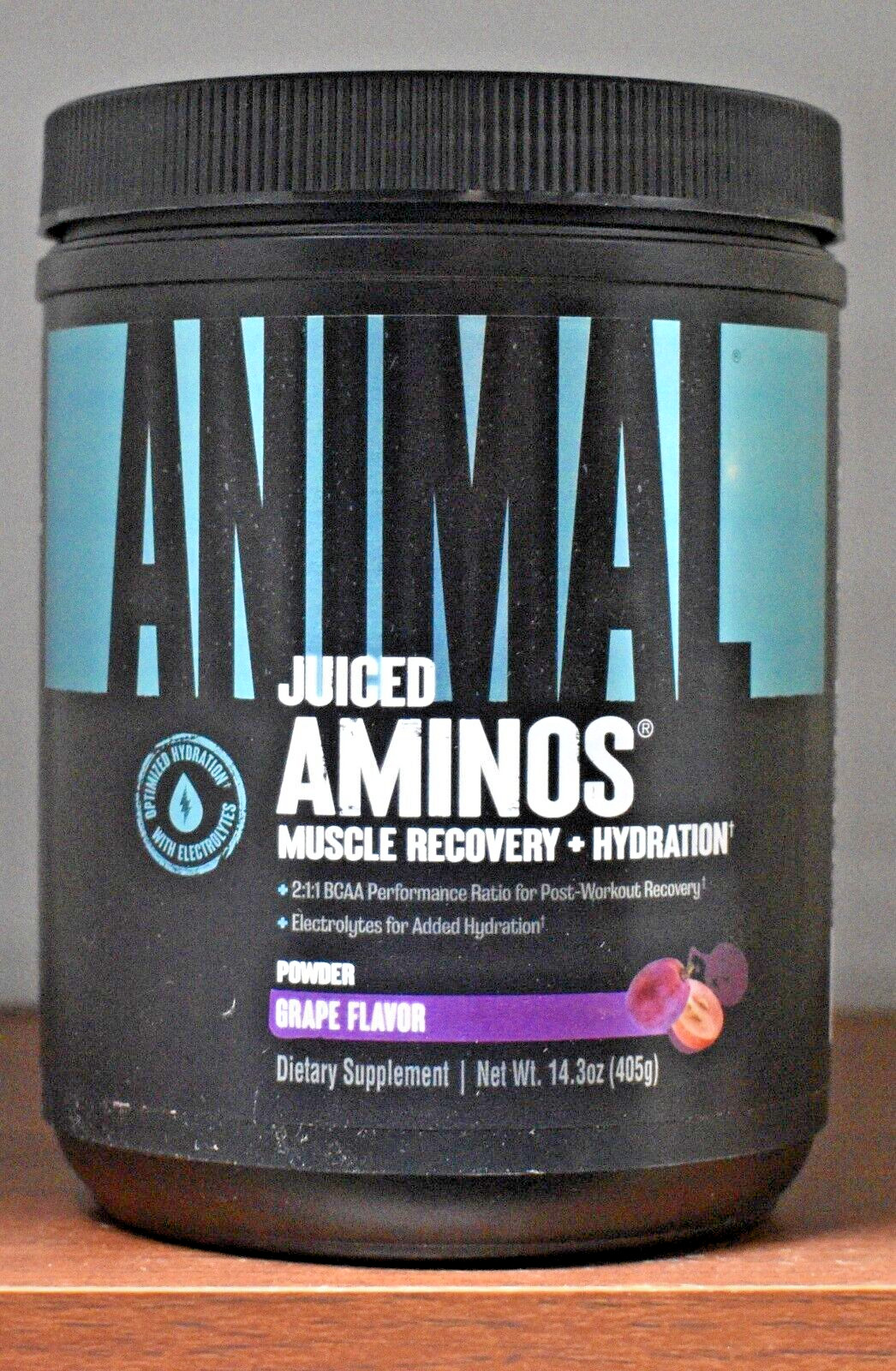 Universal Nutrition Animal Juiced Aminos Grape Juiced 14.3oz (405g) Hydration