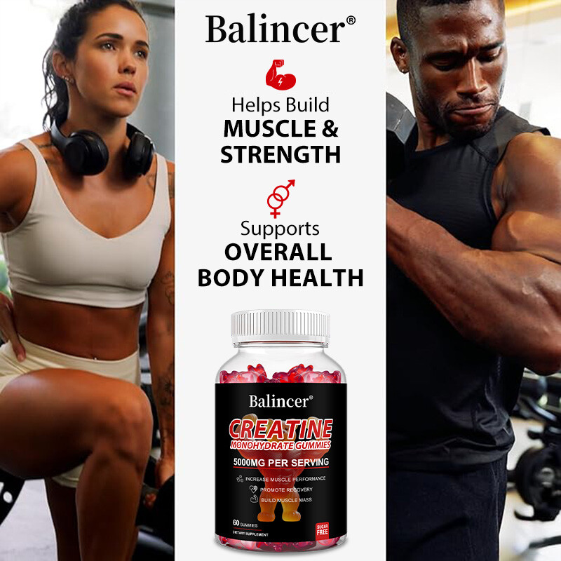 Creatine Monohydrate Gummies – Increase Strength and Build Muscle