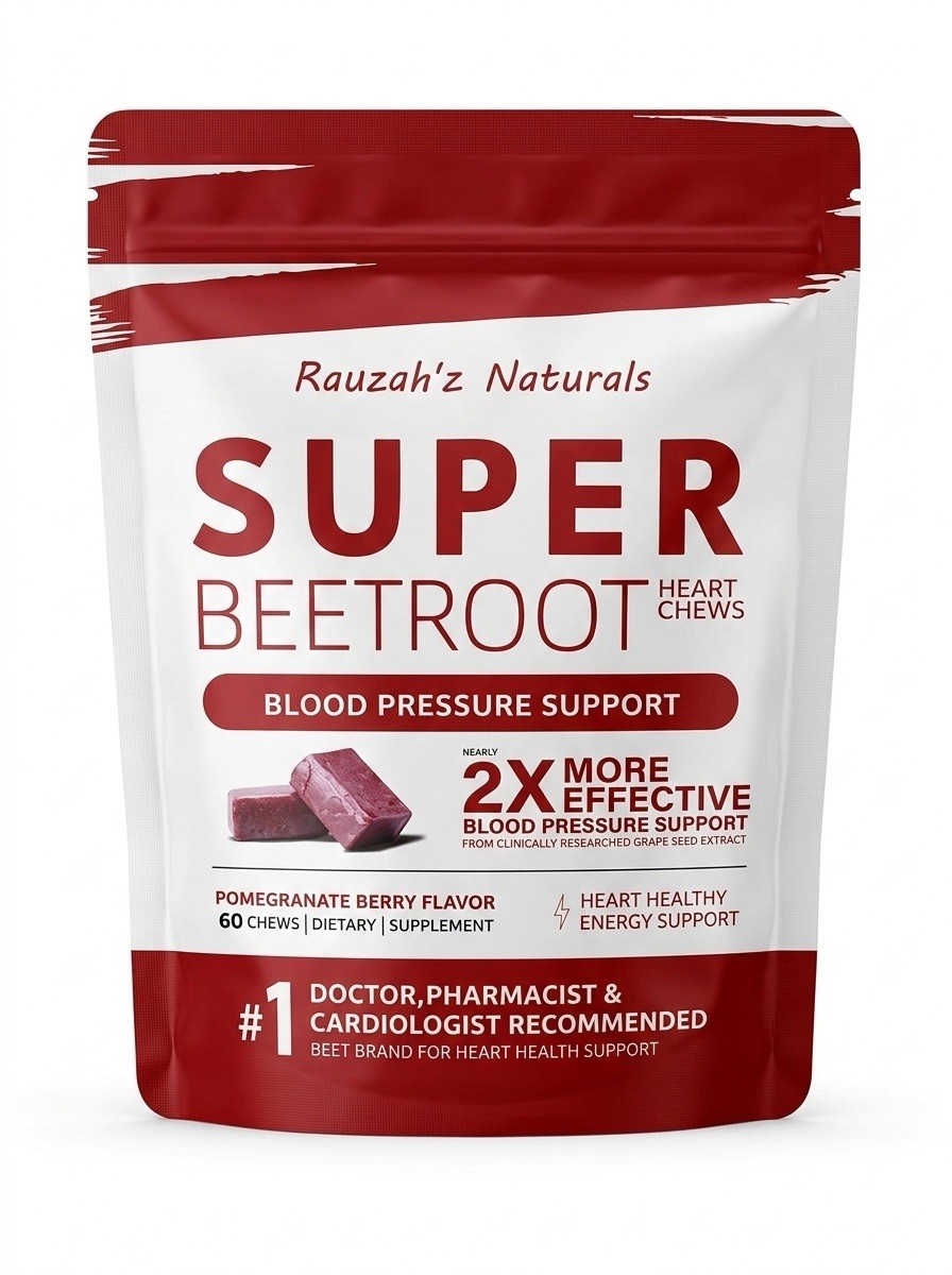 Beetroot Gummies, Nitric Oxide and Blood Pressure Support