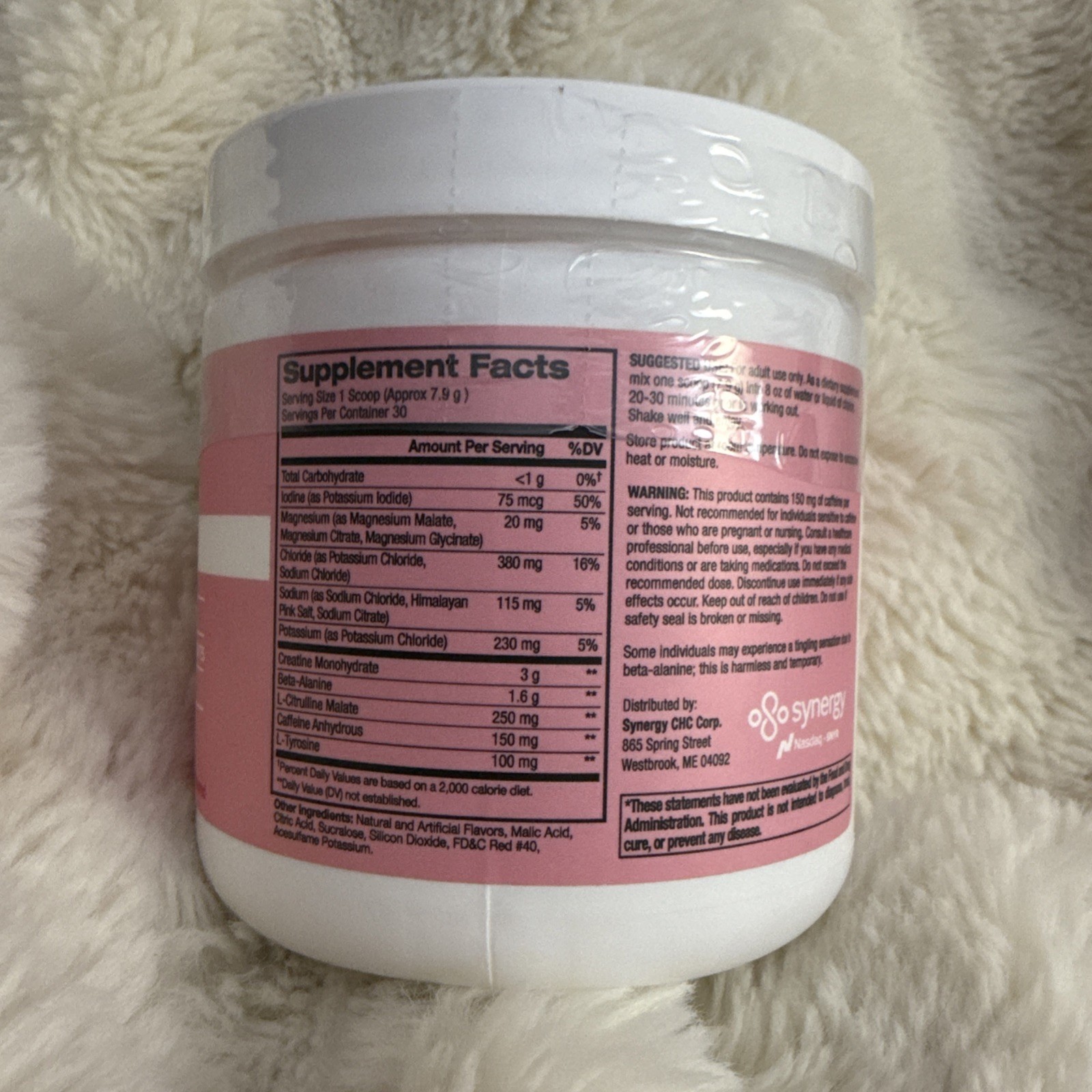 Pre-Workout, Fruit Punch, 8.47 oz (240 g)