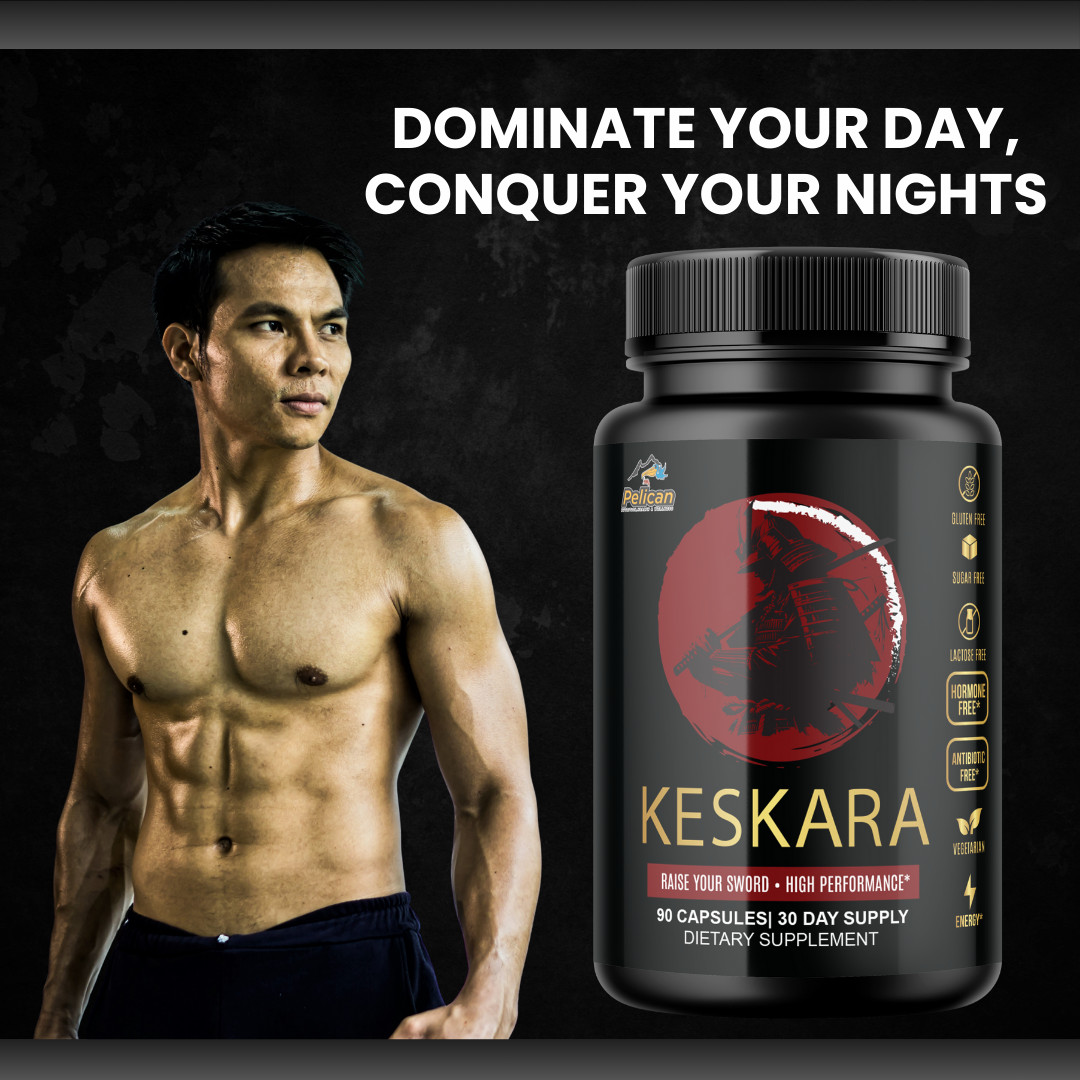 Keskara- Bodybuilding & Men’s Health Support- 12 Bottles- 1080 Capsules