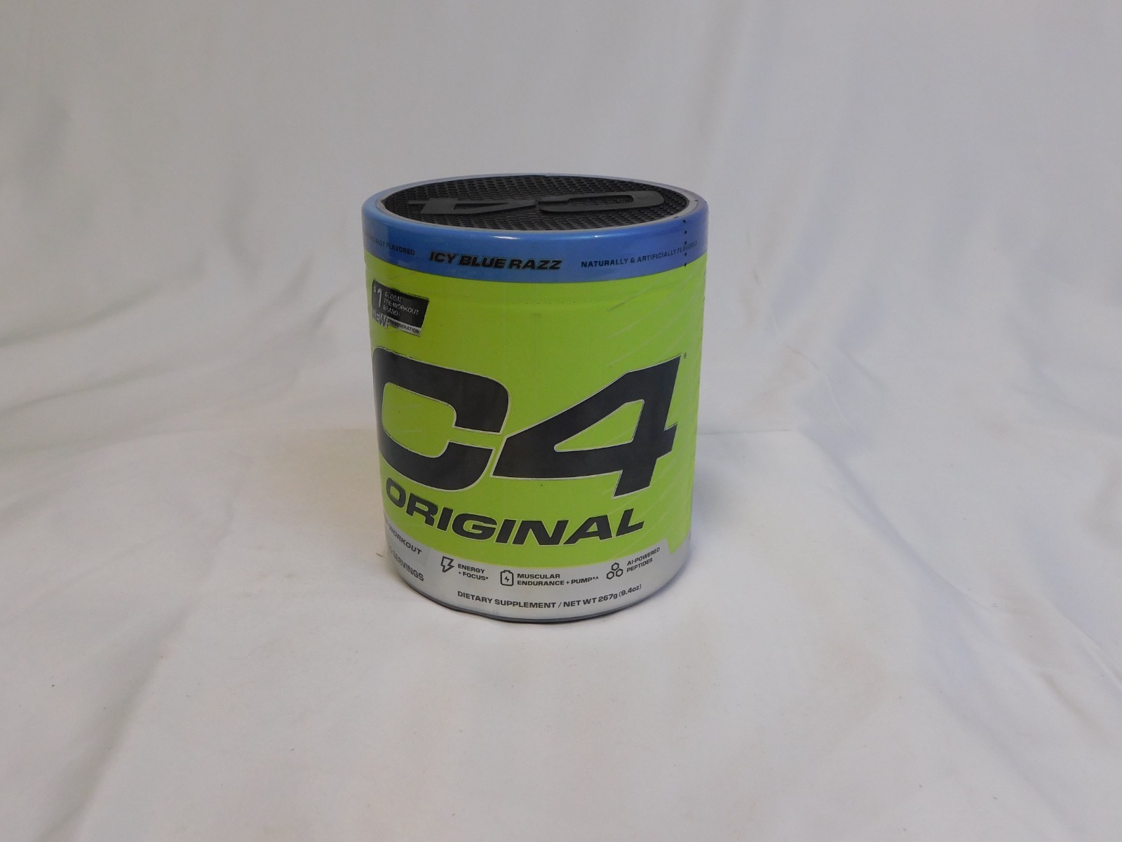 C4® Original, Pre-Workout, Icy Blue Razz, 9.4 oz (267 g) EXP: 08/26