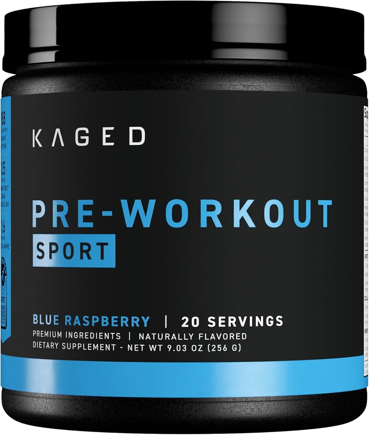Performance-Enhancing Pre Workout – Blue Razz Flavor with Beta Alanine