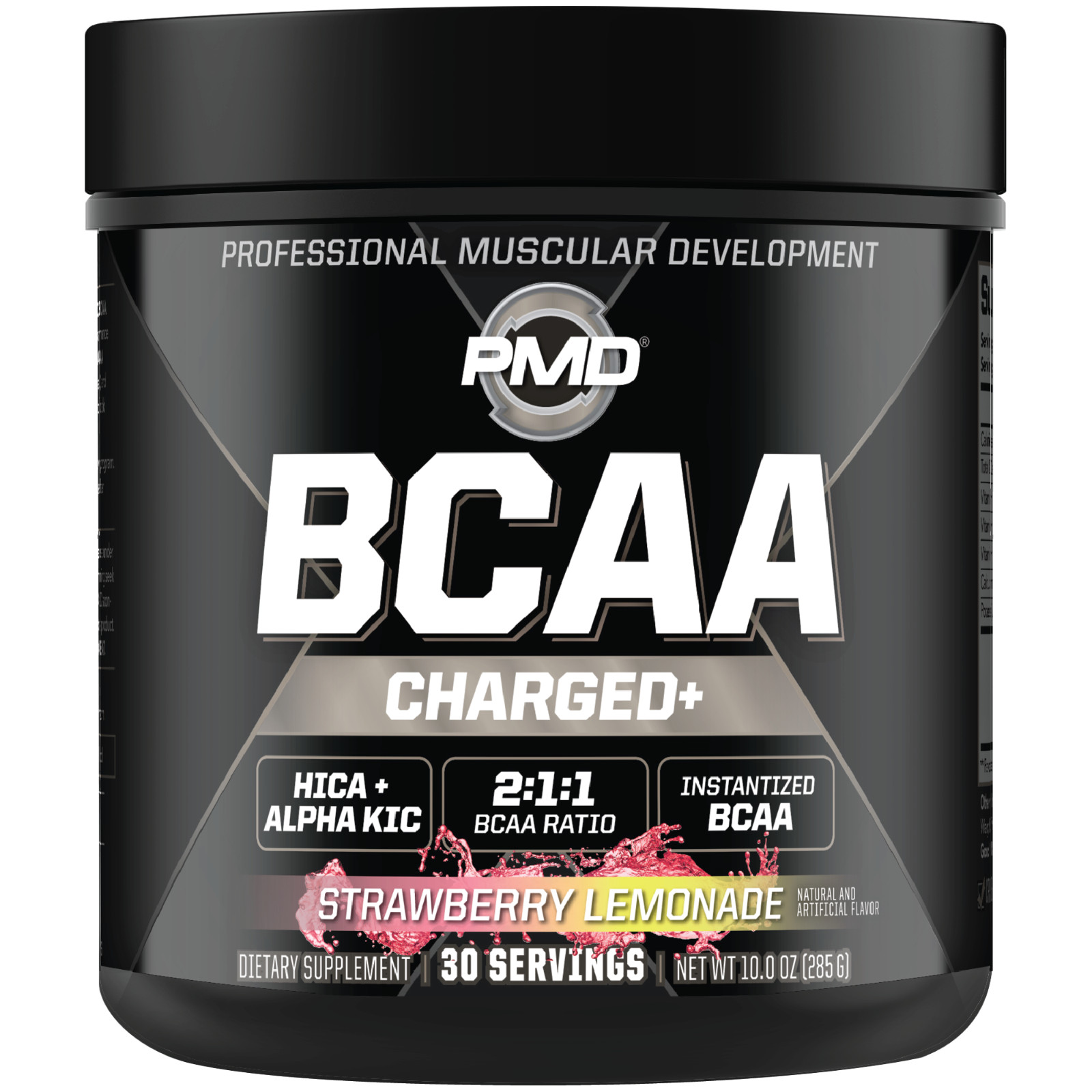 BCAA Charged Amino Acid Drink- Performance – Recovery- Straw-Lemonade (30 Serve)