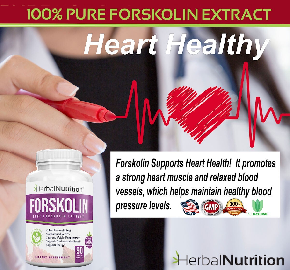 Best Forskolin Weight Loss Supplement 90 Caps 250mg At 20% of Coleus Forskohlii