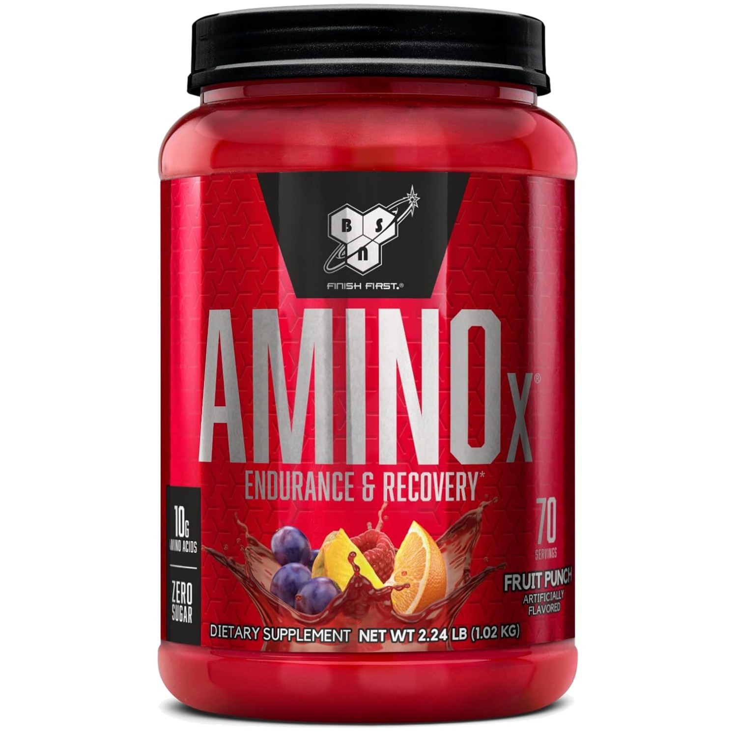 BCAA Amino X Powder – Muscle Recovery, Fruit Punch Flavor