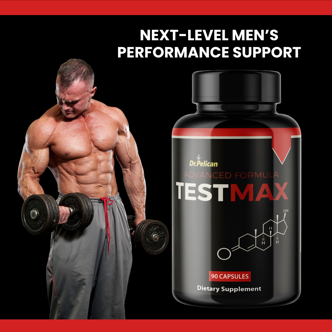 Test Max- Bodybuilding & Men’s Health Support- 5 Bottles- 450 Capsules
