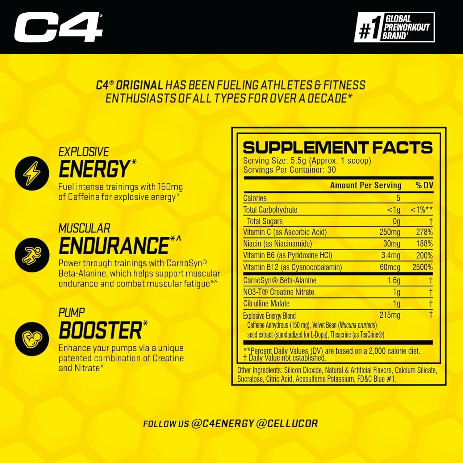 Sugar-Free Frozen Bombsicle Pre-Workout Powder – 30 Servings of Energy & Stre…