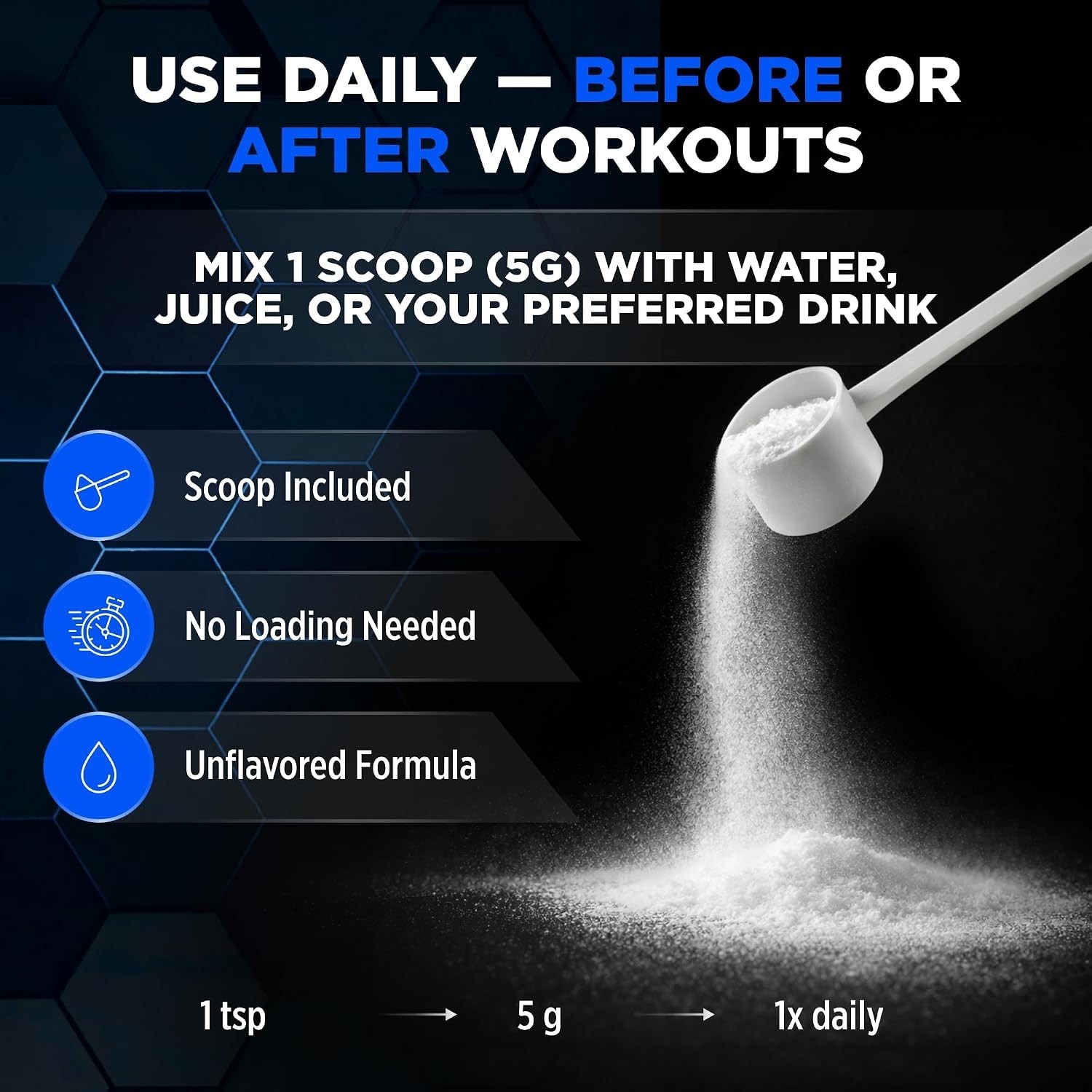 100g Ultra-Fine Creatine Monohydrate – Supports Muscle Growth & Performance