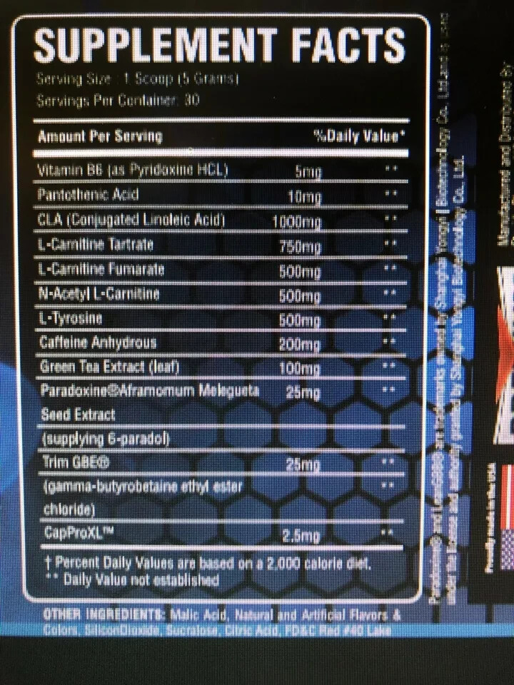 SHREDZ 150g by Premium Sports Max Energy Fat Burner Powder / Paradoxine / CLA
