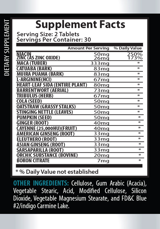 antioxidant blend – MACA PLUS 1300mg – black maca capsules – 2 Bottles 120 Tab