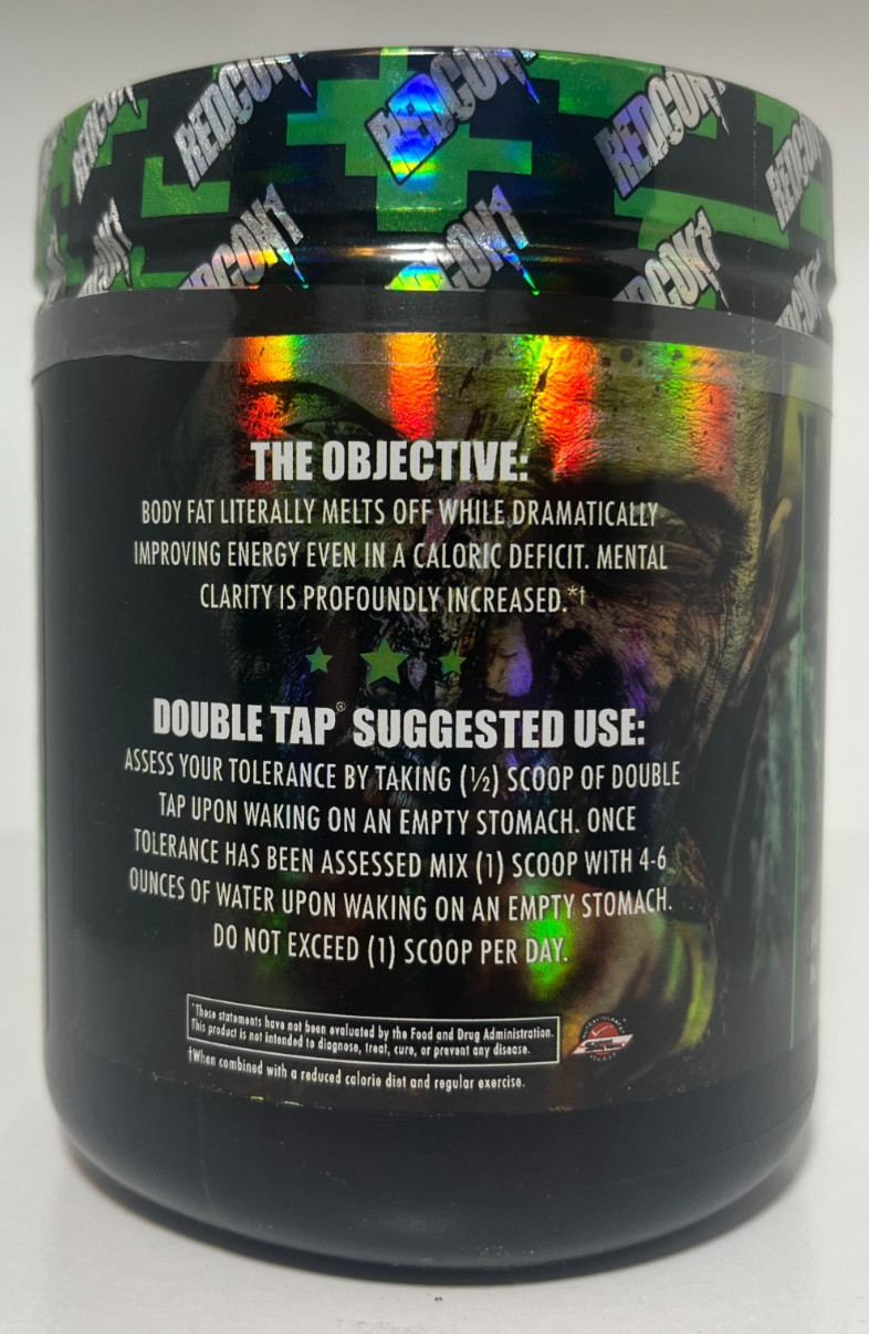 Redcon1 Double Tap Powder Ultra Thermogenic Fat Burner Powder All Flavors New