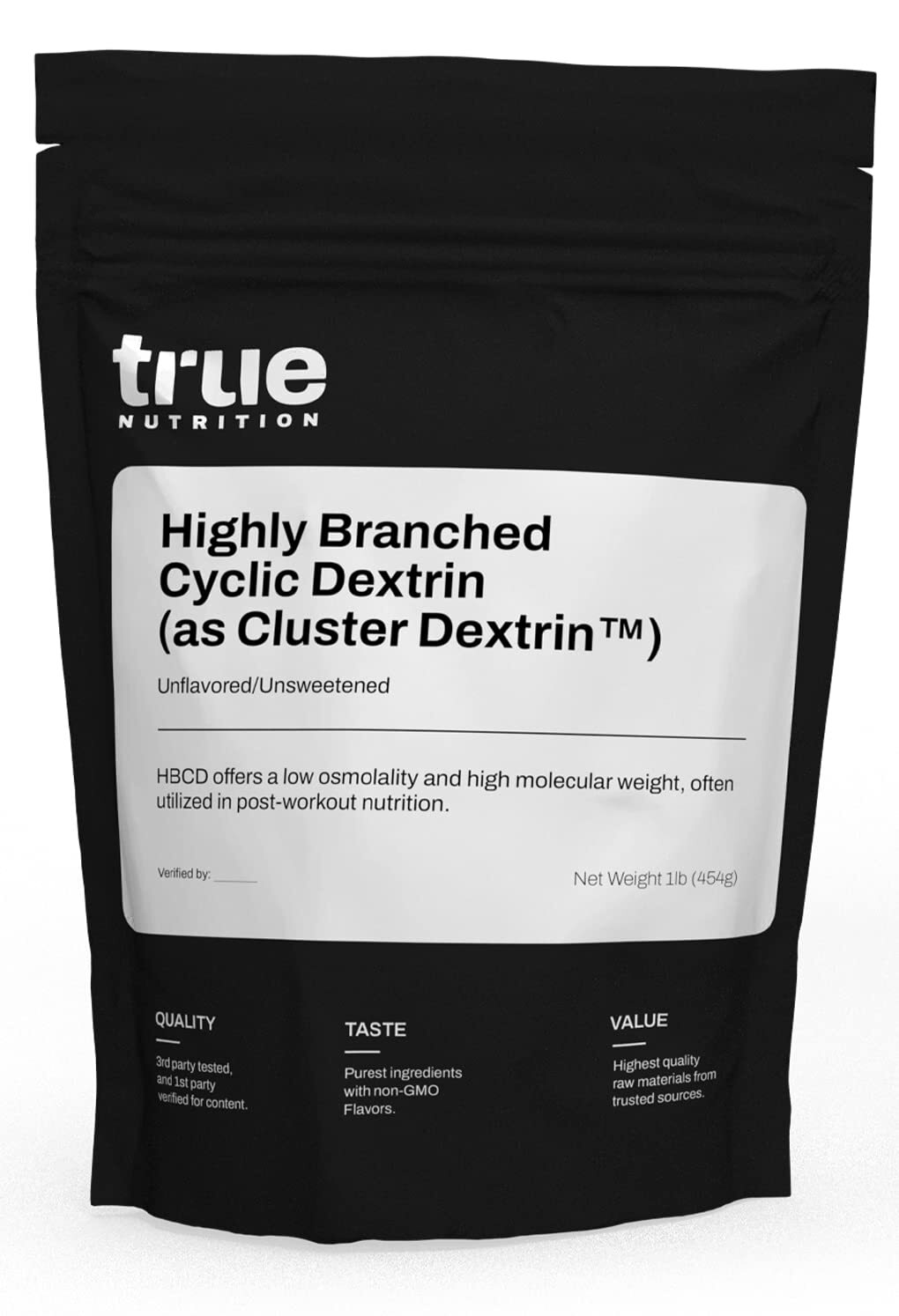 True Nutrition – Highly Branched Cyclic Dextrin – Carbohydrate Powder for Sus…