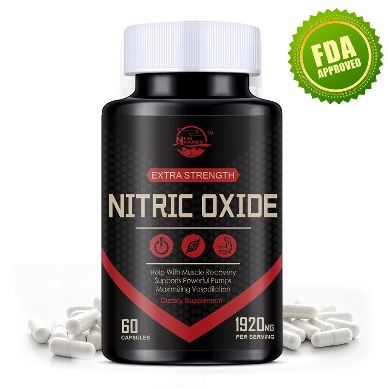 Nitric Oxide Supplement Complex L-Arginine L-Citruline Beta Alanine Calcium