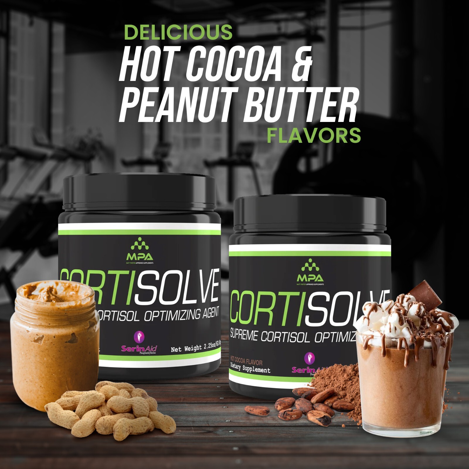 MPA Supps CortiSolve SerinAid Supplements – NEW! – **FREE SHIPPING!**