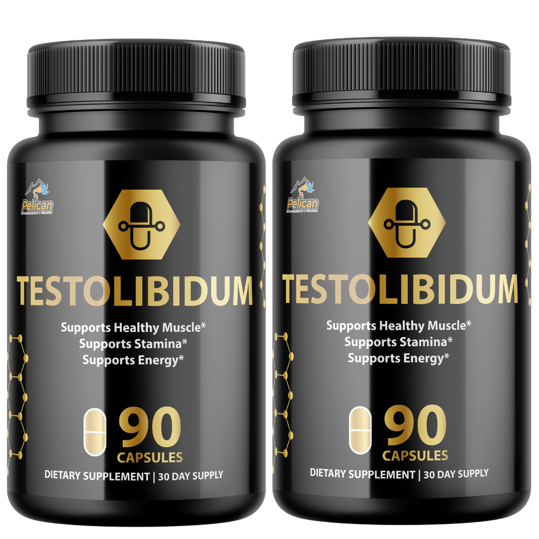 Testolibidum- Bodybuilding & Men’s Health Support- 2 Bottles- 180 Capsules