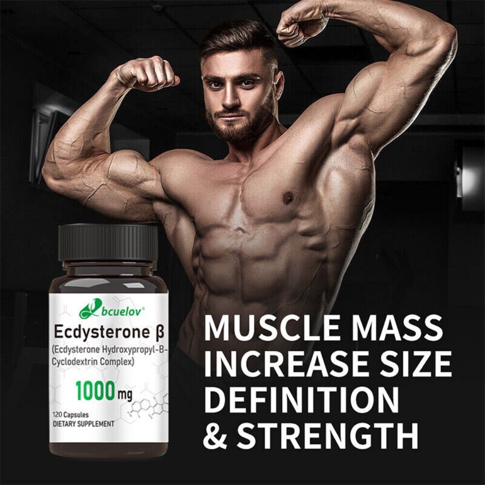 Ecdysterone β Supplement Enhance Endurance Strength Athletic Performance US