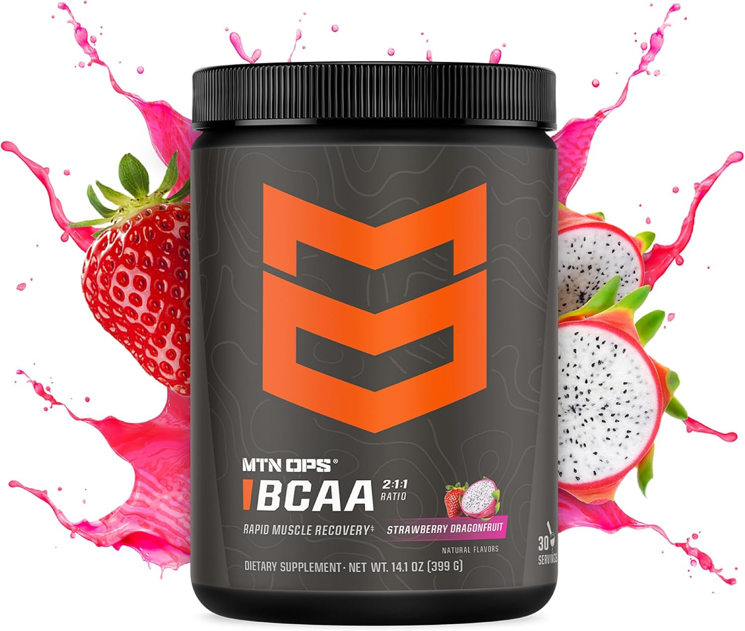 BCAA Powder 2:1:1 Amino Acids Supplement Powder for Rapid Muscle Recovery & Repa