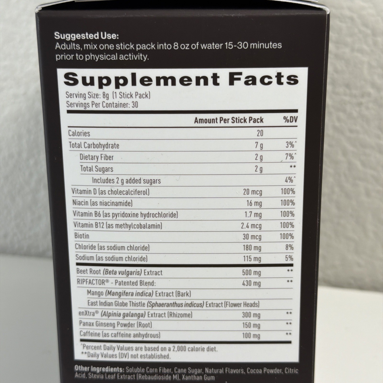 M Drive Accelerate Pre Workout Mix Berry 30 Packs Strength Endurance 06/2027 New